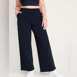 NWT Old Navy High-Waisted PowerSoft Wide-Leg Pants for Women